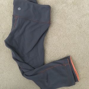 Lululemon WunderUnder Crop Leggings, Reversible
